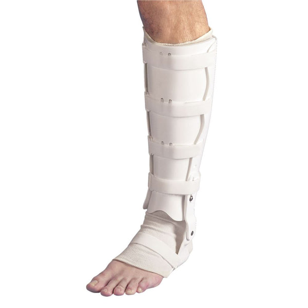AliMed Tibial Fracture Brace: Standard TFO w/Shoe Insert Tibial Fracture Orthosis (Standard) w/Shoe Insert, Left, Large - 62910/NA/LL