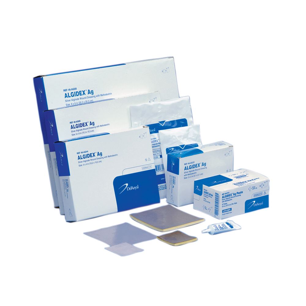 silver ag dressing ALGIDEX Ag Silver Alginate Wound Dressing Ag Silver Alginate Wound Dre