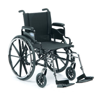 Invacare 9000 XDT Wheelchair 9000XDT, Desk Length Fixed Hgt. Arm, Swing Away Footrests, 18"D, 22"W - 74798/NA/22W