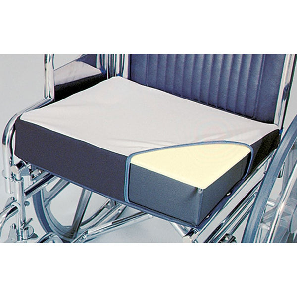 SkiL-Care Foam Wheelchair Wedge Foam Wheelchair Wedge, 18"W x 16"D, 6"H Front, 3"H Back - 8494