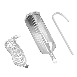 DeRoyal Power Injector Syringes 150ml CT Tri-Pack w/8"Fill Tube and 60" Coiled Line w/Reusable Adapter, cs/50 - 921917