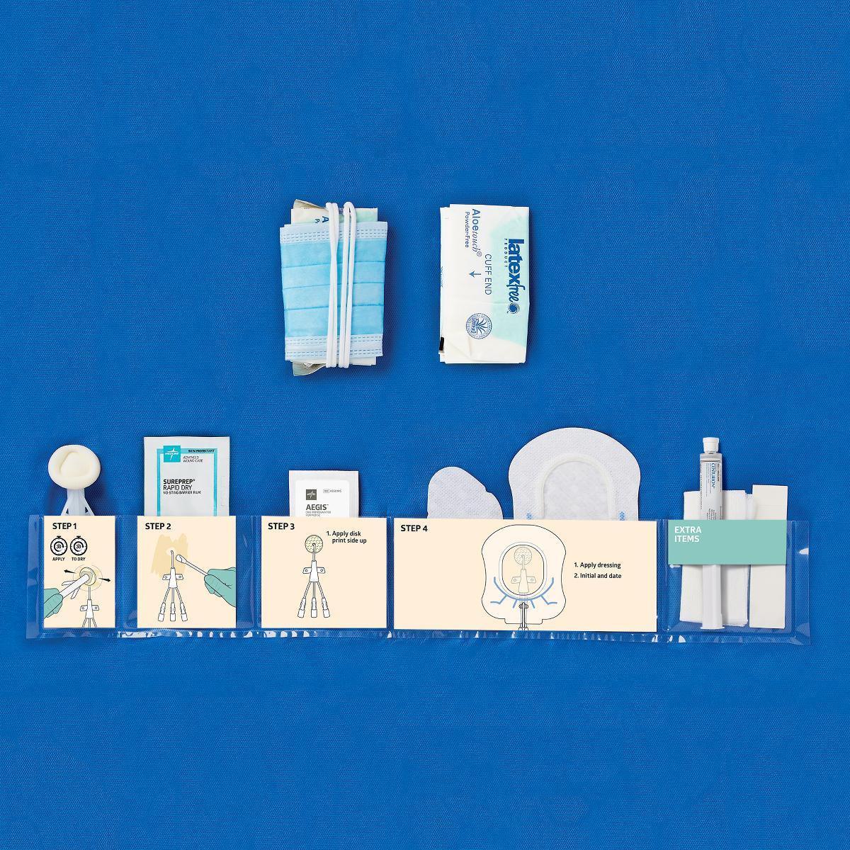 Medline ERASE BSI Dressing Change Systems - Erase BSI Dressing Change Tray, PICC - BSIPICC1000 Medline ERASE BSI Dressing Change Systems - Erase BSI Dressing Change Tray, PICC - BSIPICC1000