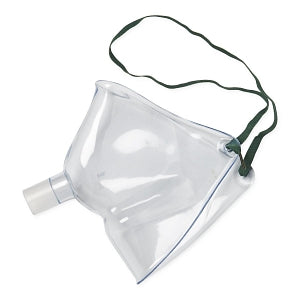 Medline Elongated Adult Aerosol Face Tent Mask - Aerosol Mask with 22
