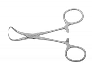 Jack Instrument MDS1411111 Backhaus Towel Clamps – 4 1/2" Curved Hemostats, Surgical Grade