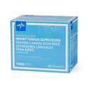 Medline Nonsterile Tongue Depressors - Nonsterile Tongue Depressors for Infants, 0.375" x 4.5" - MDS202110
