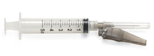 Medline Medline Safety Syringes with Needle - DBD-SAFETY SYRINGE, 5ML 22GX1" - SYRS105225