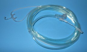 McKesson - ETCO2 Oral / Nasal Sampling Cannula with O2 Delivery With Oxygen Delivery Adult Curved Prong / NonFlared Tip - 16-0430