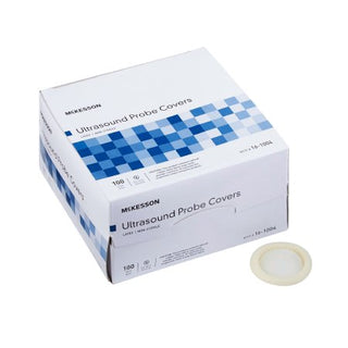 McKesson - Ultrasound Probe Cover 1-1/4 X 8 Inch Latex NonSterile For use with Ultrasound Probe - 16-1004