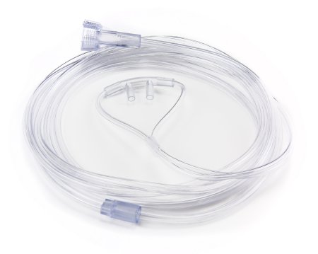McKesson - Nasal Cannula Low Flow Delivery Adult Straight Prong / NonFlared Tip - 16-3302E
