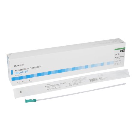 McKesson - Urethral Catheter Straight Tip Uncoated PVC 14 Fr. 16 Inch - 16-M1614