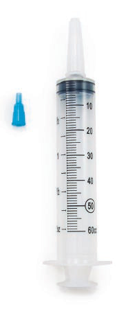 McKesson - Irrigation Syringe 60 mL Pouch Catheter Tip Without Safety - 899
