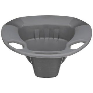 McKesson - Stackable Bedpan Graphite 2 Quart / 1893 mL - 56-80245