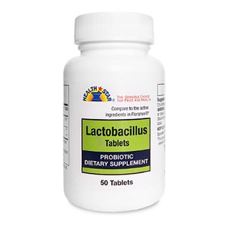 Health Star - Probiotic Dietary Supplement 50 per Bottle Tablet - 870-05-GCP