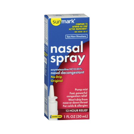 sunmark - Sinus Relief 0.05% Strength Nasal Spray 1 oz. - 49348013027