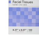 Mckesson Facial Tissue White 8.37 X 8.07 Inch 100 Count - 165-FT100