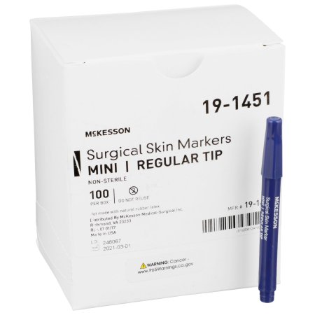 McKesson - Surgical Skin Marker Gentian Violet Regular Tip NonSterile - 19-1451