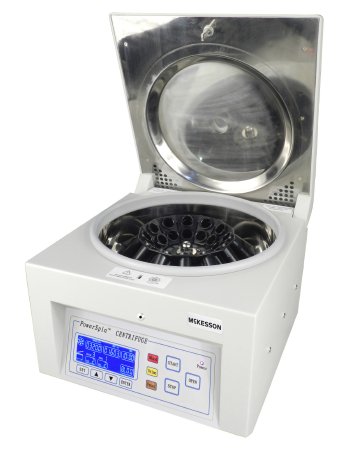 McKesson - Fixed Angle Centrifuge 24 Place Fixed Angle Rotor Digital variable speed control with speed range from 500 RPM to 4,000 RPM - 148-C8724