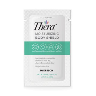 Thera Moisturizing Body Shield - Skin Protectant 4 Gram Individual Packet Scented Cream - 53-MS4G