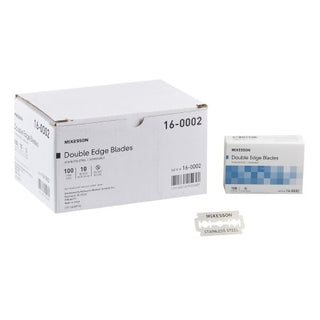 McKesson - Double Edged Razor Blade Stainless Steel, Coated, Nonsterile, Disposable - 16-0002