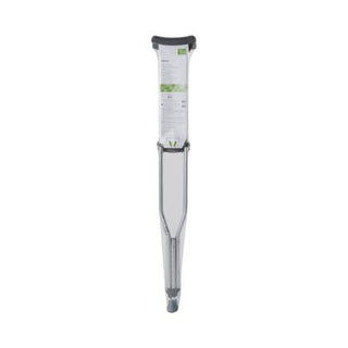 McKesson - Underarm Crutches Aluminum Frame Tall Adult 350 lbs. Weight Capacity Push Button Adjustment - 146-10432-8