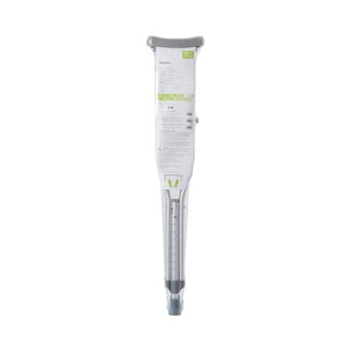 McKesson - Underarm Crutches Aluminum Frame Child 350 lbs. Weight Capacity Push Button Adjustment - 146-10401-8