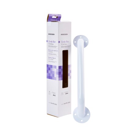 McKesson - Wall Grab Bar White Steel - 146-RTL12012