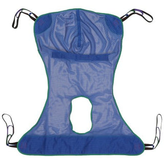 McKesson - Full Body Commode Sling 4 or 6 Point Without Head Support Large 600 lbs. Weight Capacity - 146-13221L