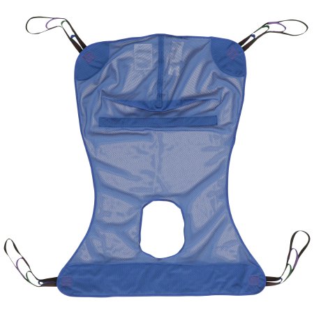 McKesson - Full Body Commode Sling 4 or 6 Point Without Head Support X-Large 600 lbs. Weight Capacity - 146-13221XL