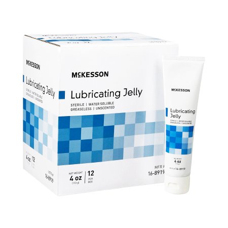 McKesson - Lubricating Jelly 4 oz. Tube Sterile - 16-8919