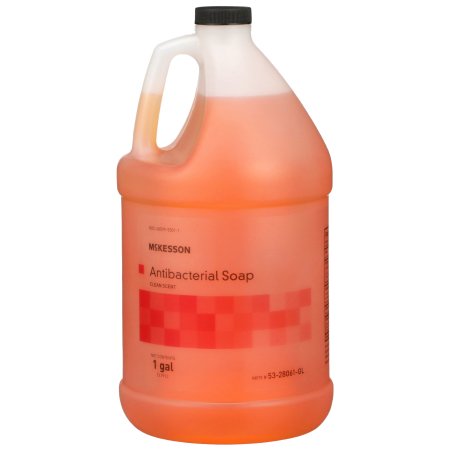 McKesson - Antibacterial Soap Liquid 1 gal. Pump Bottle Clean Scent - 53-28061-GL