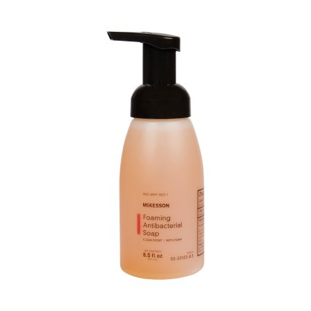 McKesson - Antibacterial Soap Foaming 8.5 oz. Pump Bottle Clean Scent - 53-23123-8.5