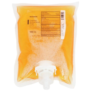 McKesson - Antibacterial Soap Foaming 1,000 mL Dispenser Refill Bag Clean Scent - 53-23126-1000