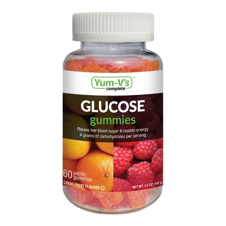 YumV's - Glucose Supplement 60 per Bottle Gummy Assorted Flavors - 9061-06-YMC