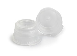 McKesson - Tube Closure Polyethylene Snap Cap Natural 13 mm For Use with 13 mm Blood Drawing Tubes, Glass Test Tubes, Plastic Culture Tubes NonSterile - 177-113146C