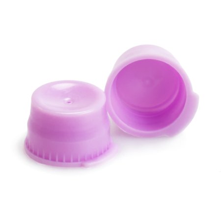 McKesson - Tube Closure Polyethylene Snap Cap Lavender 13 mm For Use with 13 mm Blood Drawing Tubes, Glass Test Tubes, Plastic Culture Tubes NonSterile - 177-113146L