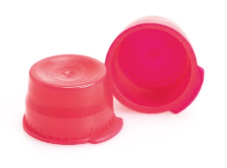 McKesson - Tube Closure Polyethylene Snap Cap Red 13 mm For Use with 13 mm Blood Drawing Tubes, Glass Test Tubes, Plastic Culture Tubes NonSterile - 177-113146R