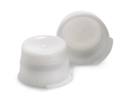 McKesson - Tube Closure Polyethylene Snap Cap White 13 mm For Use with 13 mm Blood Drawing Tubes, Glass Test Tubes, Plastic Culture Tubes NonSterile - 177-113146W