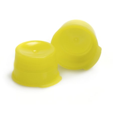 McKesson - Tube Closure Polyethylene Snap Cap Yellow 13 mm For Use with 13 mm Blood Drawing Tubes, Glass Test Tubes, Plastic Culture Tubes NonSterile - 177-113146Y