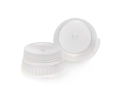 McKesson - Tube Closure Polyethylene Snap Cap Natural 16 mm For Use with 13 mm Blood Drawing Tubes, Glass Test Tubes, Plastic Culture Tubes NonSterile - 177-113148C