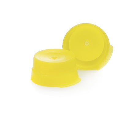 McKesson - Tube Closure Polyethylene Snap Cap Yellow 16 mm For Use with 16 mm Blood Drawing Tubes, Glass Test Tubes, Plastic Culture Tubes NonSterile - 177-113148Y
