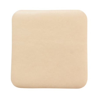 McKesson Lite - Thin Silicone Foam Dressing 3 X 3 Inch Square Silicone Gel Adhesive without Border Sterile - 4892