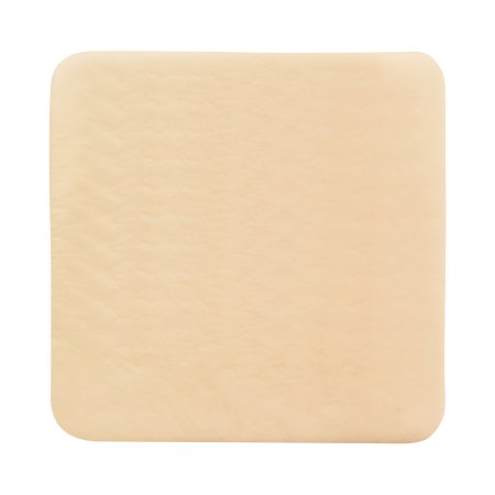 McKesson Lite - Thin Silicone Foam Dressing 6 X 6 Inch Square Silicone Gel Adhesive without Border Sterile - 4894