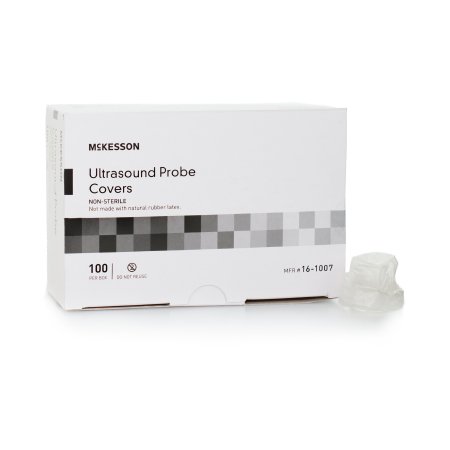 McKesson - Ultrasound Probe Cover 1 X 9 Inch Polyurethane NonSterile For use with Ultrasound Probe - 16-1007