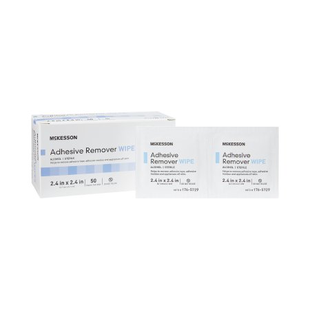 McKesson - Adhesive Remover Wipe 50 per Box - 176-5729