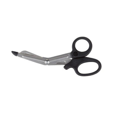McKesson Medicut - Trauma Shears Black 5-1/2 Inch Length Medical Grade Stainless Steel Finger Ring Handle Blunt Tip / Blunt Tip - 321BKMM