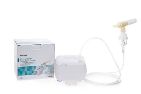 McKesson Brand - Compressor Nebulizer System Small Volume Medication Cup Universal Mouthpiece Delivery - 16-3655LT