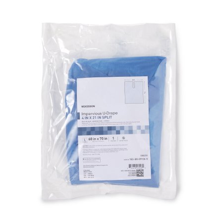 McKesson - Orthopedic Drape Impervious U-Drape 60 W X 70 L Inch Sterile - 183-I80-09106-S