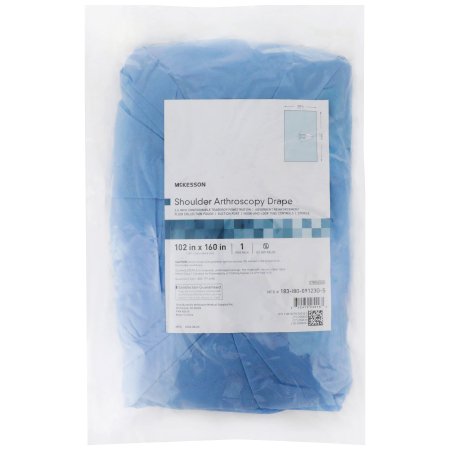 McKesson - Orthopedic Drape Shoulder Arthroscopy Drape 102 W X 160 L Inch Sterile - 183-I80-09123G-S