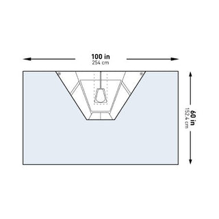 McKesson - Orthopedic Drape Heavy-Duty Shoulder Arthroscopy Drape 100 W X 60 L Inch Sterile - 183-I80-09172-S