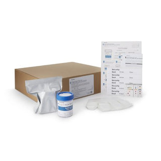 McKesson - Drugs of Abuse Test 10-Drug Panel with Adulterants AMP, BUP, BZO, COC, mAMP/MET, MDMA, MTD, MOP300, OXY, THC (OX, pH, SG) Urine Sample 25 Tests - 16-8105A3